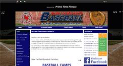 Desktop Screenshot of newfairfieldbaseball.com